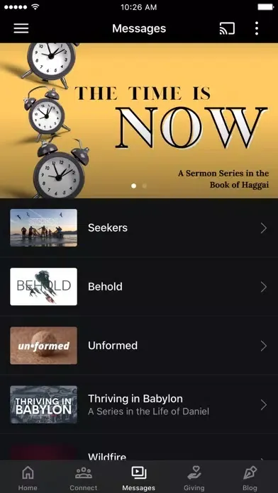 Captures d'écran de Grace Church Louisville App