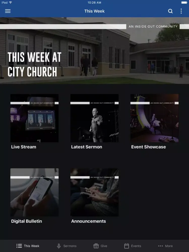 City Church Rockford iPad  স্ক্রিনশট