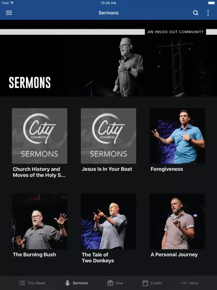 City Church Rockford iPad  স্ক্রিনশট