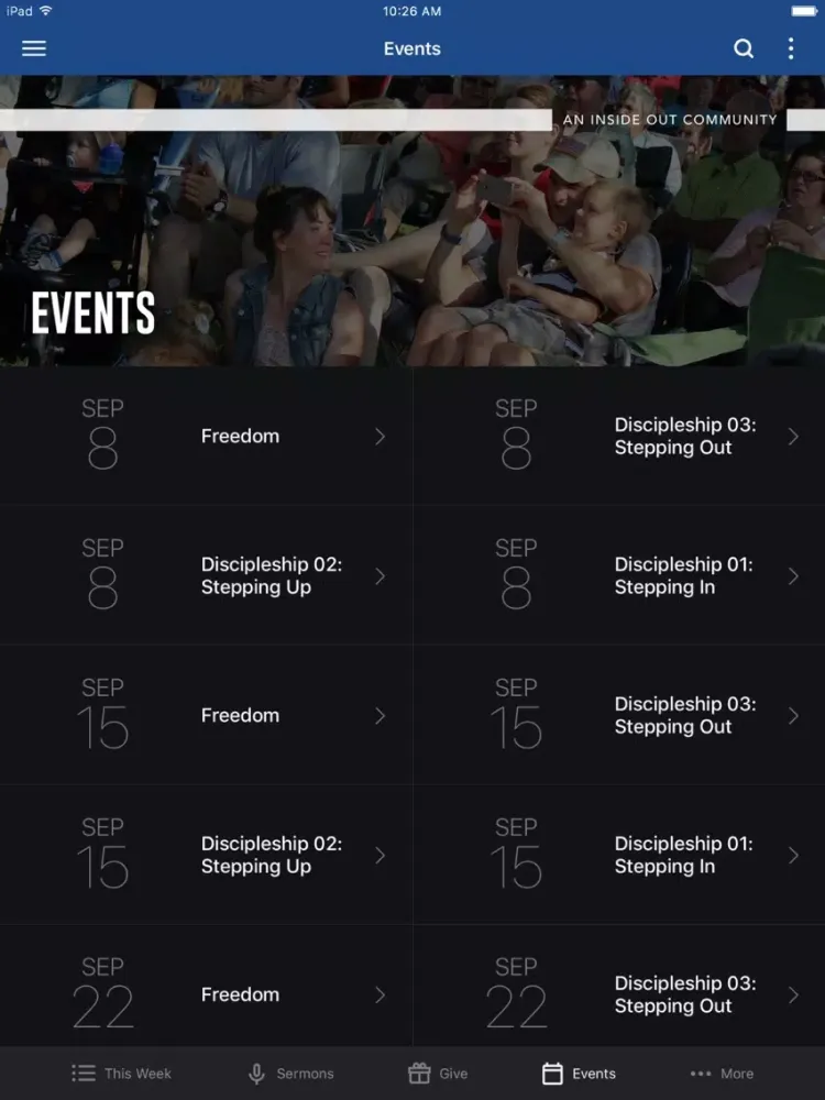 City Church Rockford iPad  স্ক্রিনশট