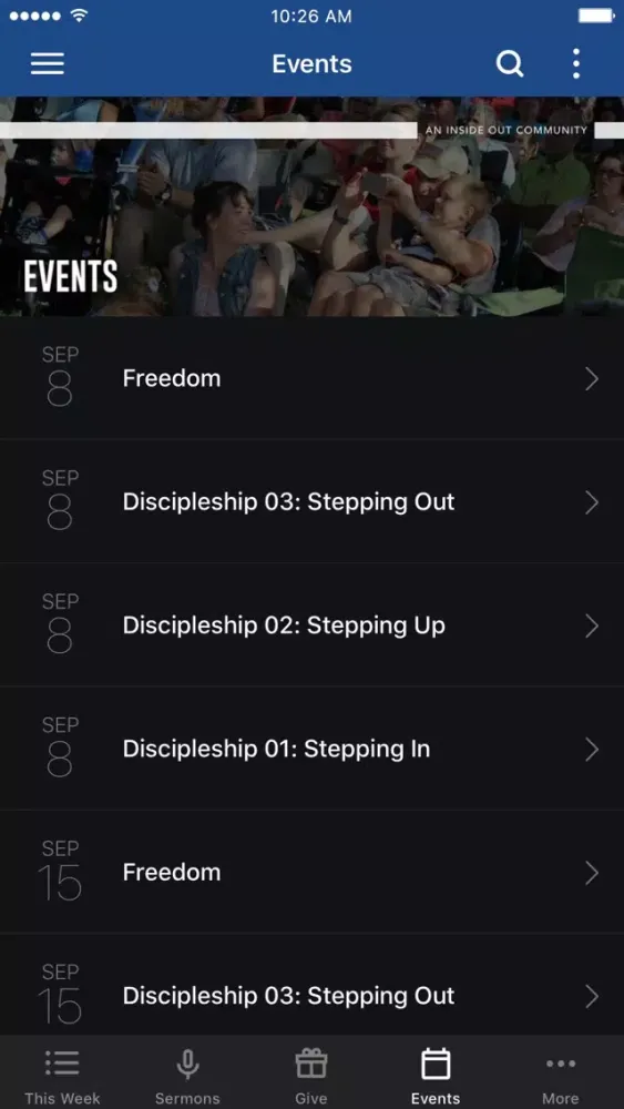City Church Rockford স্ক্রিনশট
