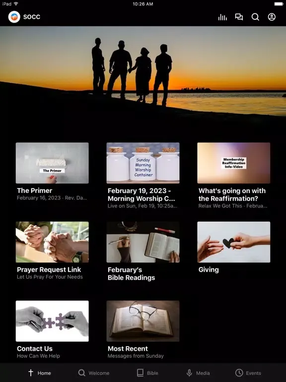 Sent Out Community Church iPad 應用截圖