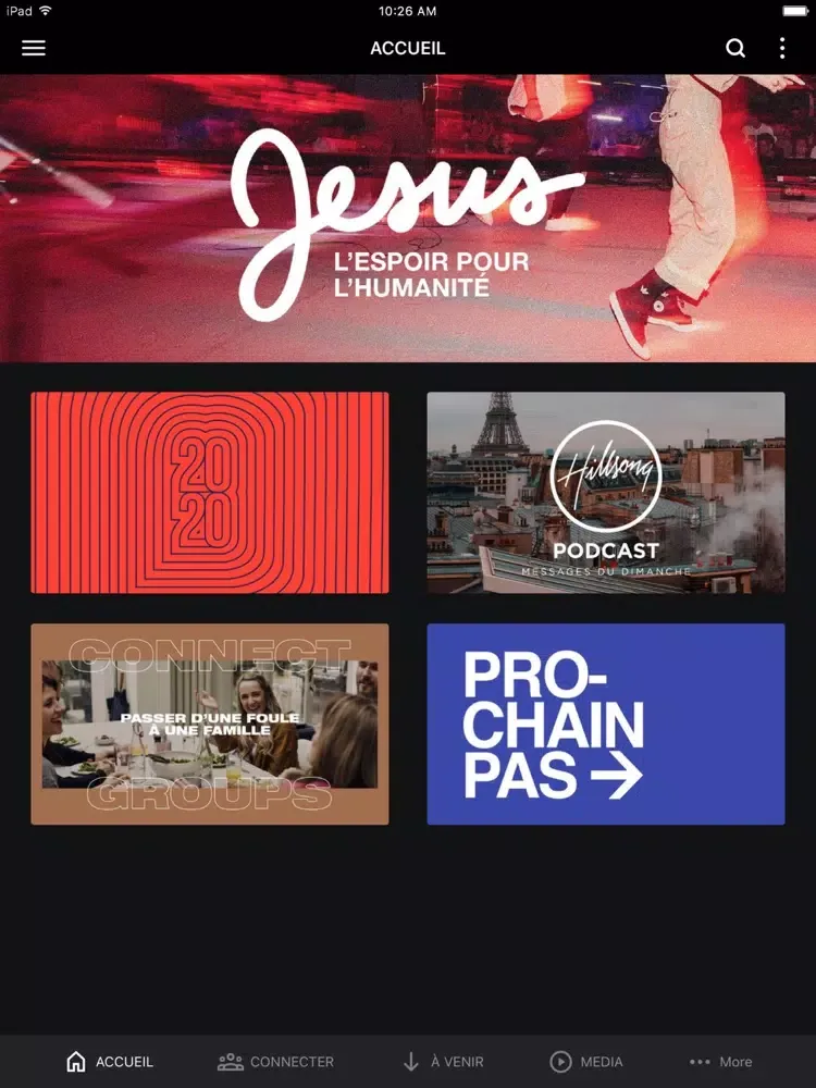 Скриншоты Hillsong FR iPad 