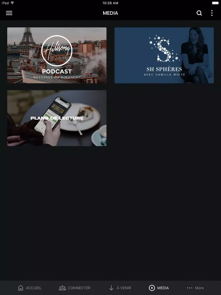 Скриншоты Hillsong FR iPad 