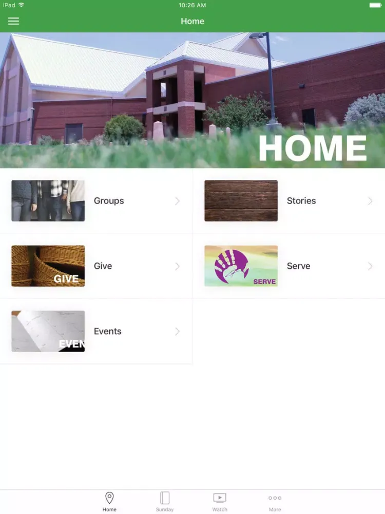 Crestview Church Midland iPad  スクリーンショット