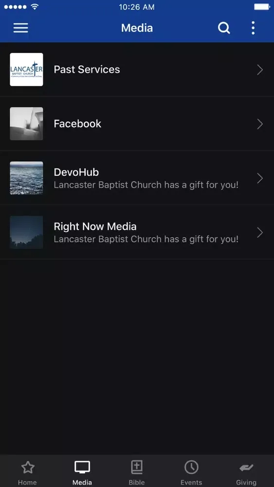 ภาพหน้าจอของ Lancaster Baptist Church (KY)