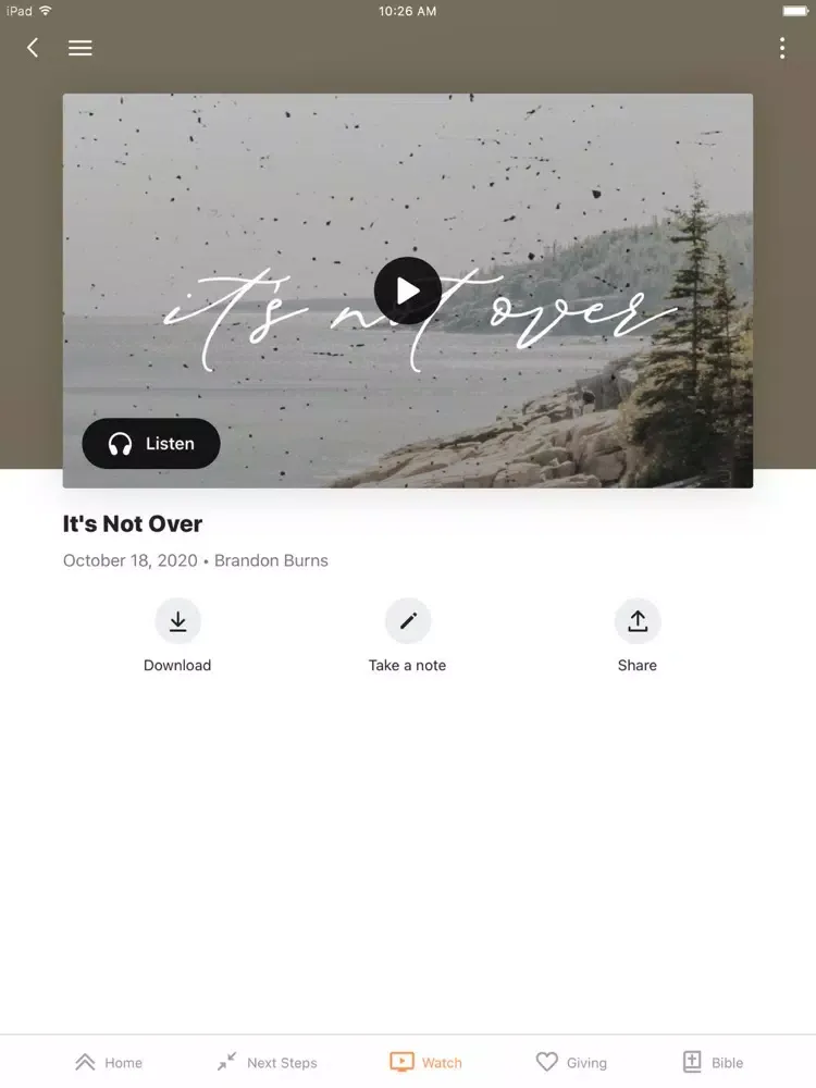 تصاویر Turning Point Church of Vidor iPad 