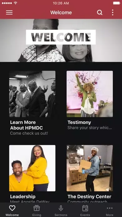 Capturas de tela do High Praise Ministries