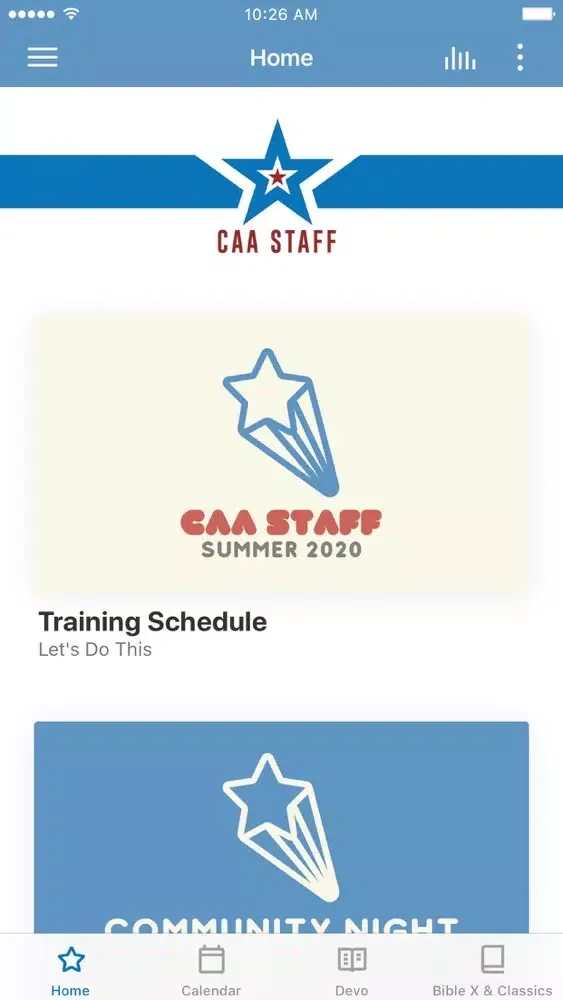 Camp All-American Staff سکرین شاٹس
