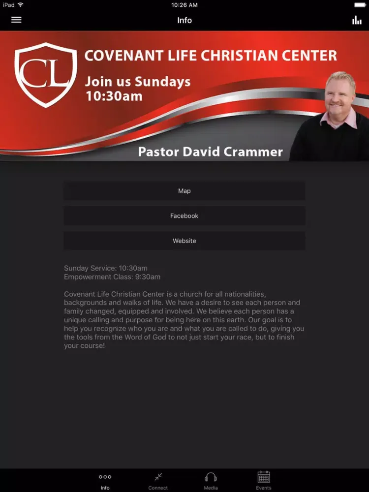 تصاویر Covenant Life Christian Center iPad 
