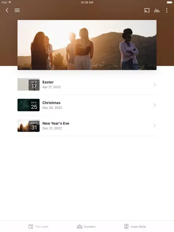 New Trinity Community Church iPad  स्क्रीनशॉट
