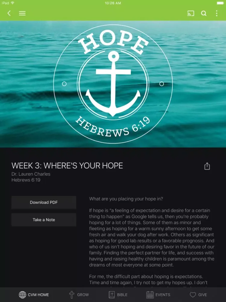 Christian Veterinary Mission iPad スクリーンショット