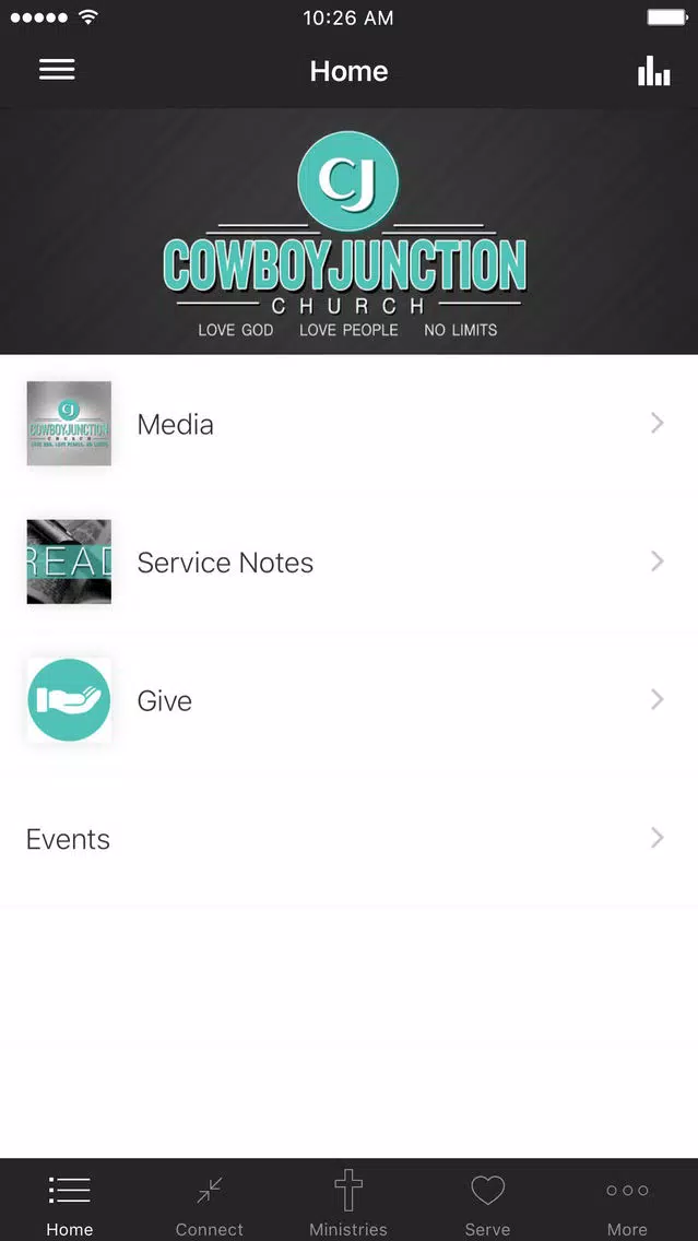 Cowboy Junction Church App Ekran Görüntüleri