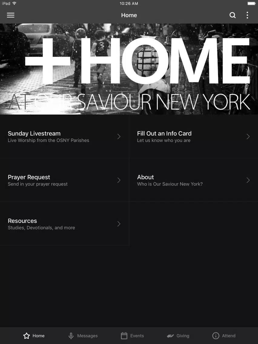 Our Saviour New York iPad  Screenshots