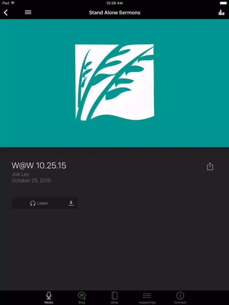 Screenshot di Woodlawn UMC iPad 