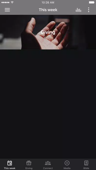 Tangkapan skrin Reconnect Christian