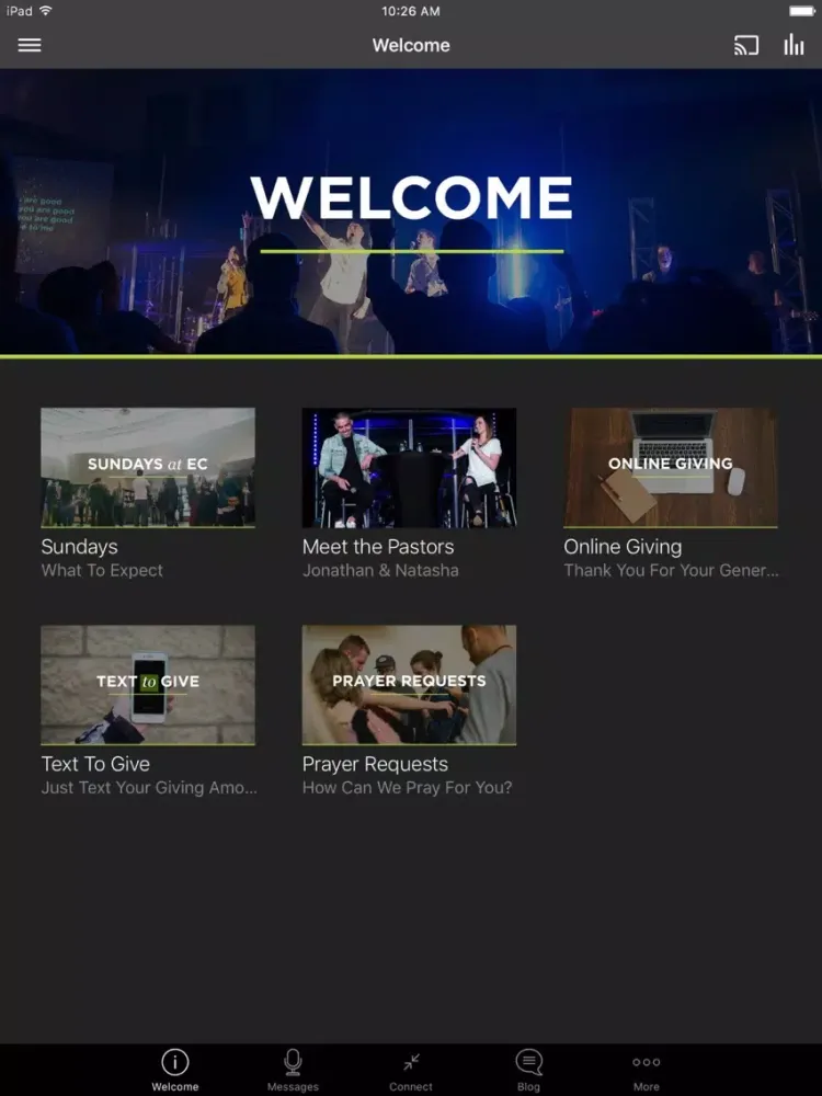 EC Calgary iPad  Screenshots