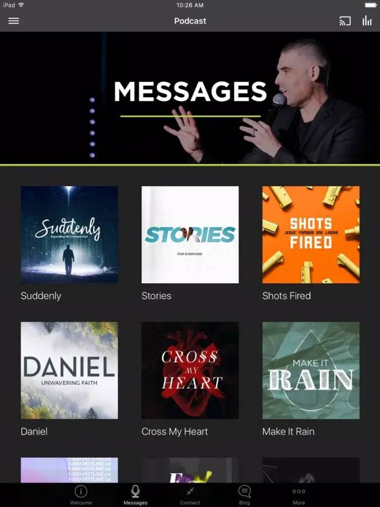 EC Calgary iPad  Screenshots