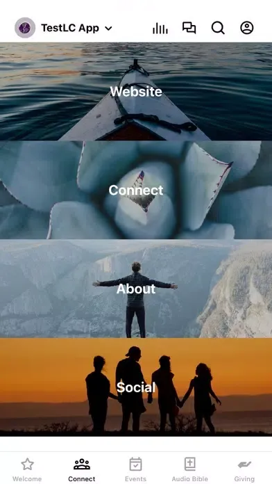 Capturas de pantalla de Testimony Life Church App