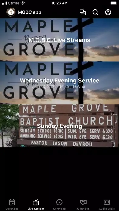 ภาพหน้าจอของ Maple Grove Baptist Church