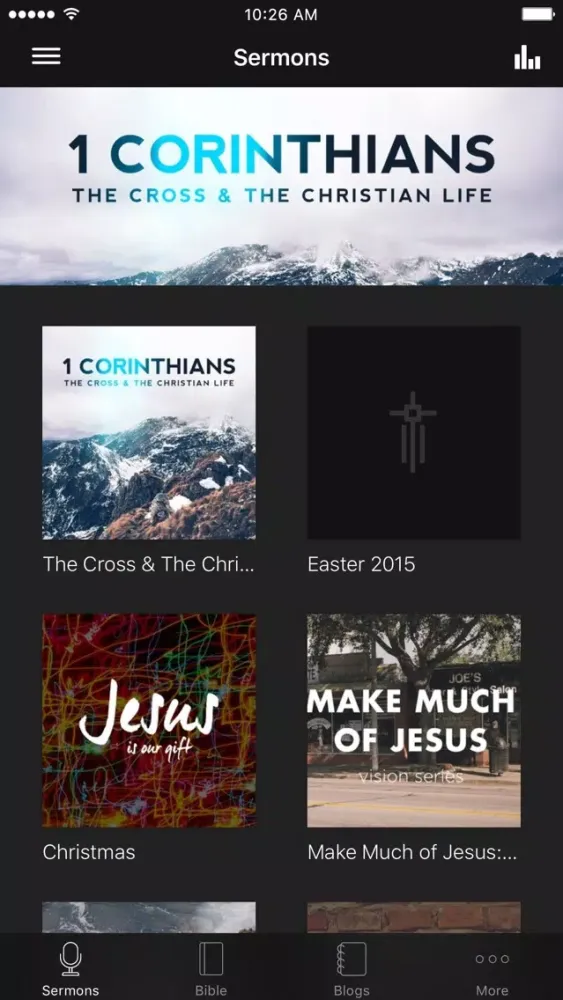 Zrzuty ekranu Redeemer Church App