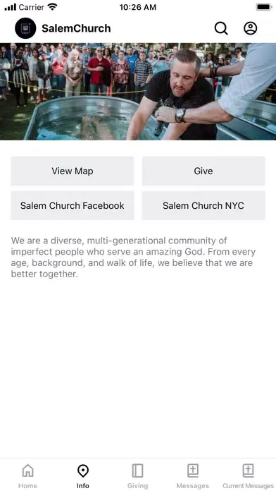 Capturas de pantalla de Salem Church