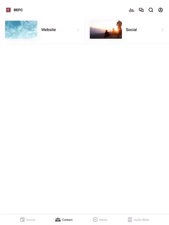 Ảnh chụp màn hình của Bethel Church - Devils Lake iPad 