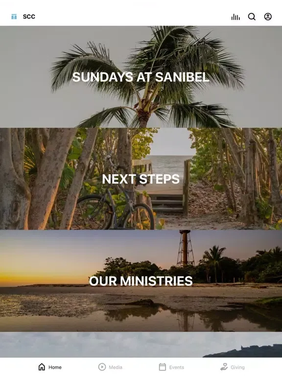 Captures d'écran de Sanibel Church iPad 