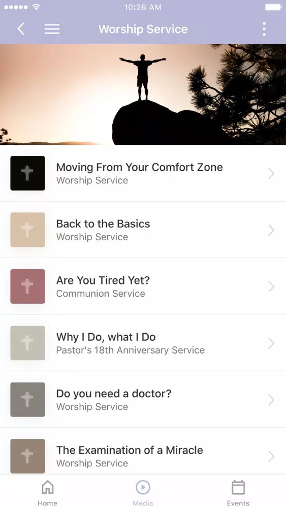 New Beginning Church App Screenshots