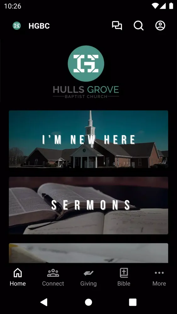 Hulls Grove Baptist Church 스크린샷