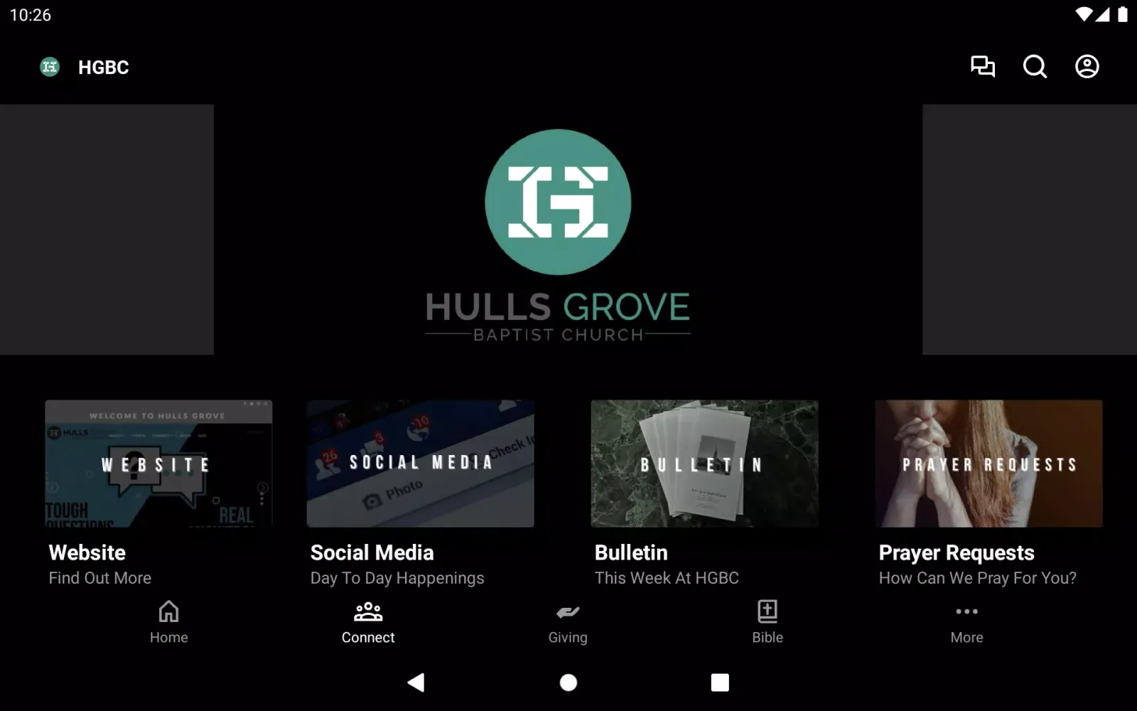 Hulls Grove Baptist Church 스크린샷