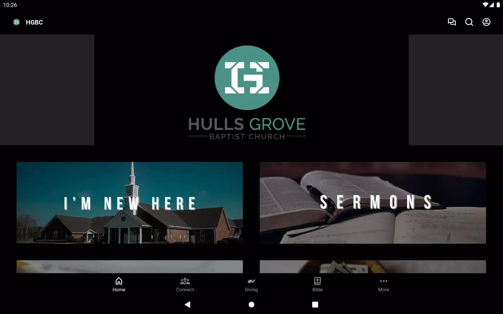 Hulls Grove Baptist Church 스크린샷