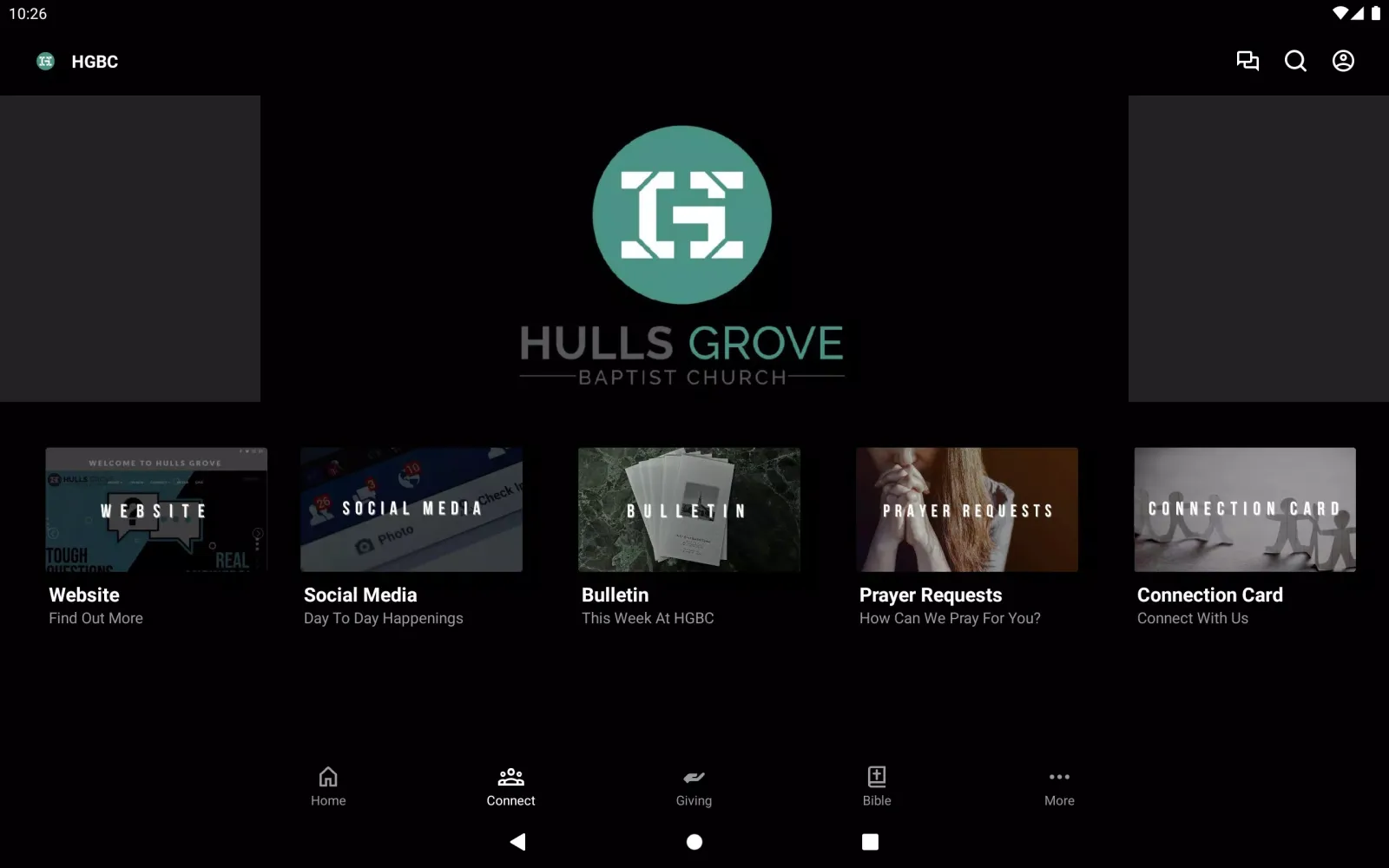 Hulls Grove Baptist Church 스크린샷