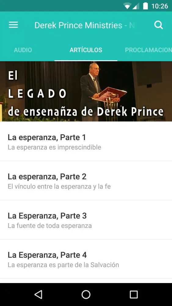Ministerios Derek Prince应用截图