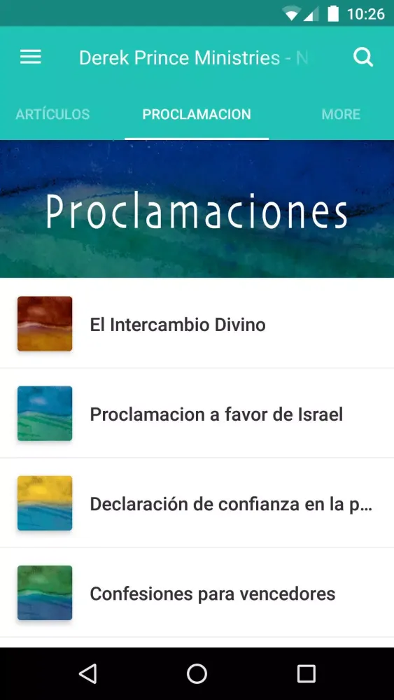 Ministerios Derek Prince应用截图