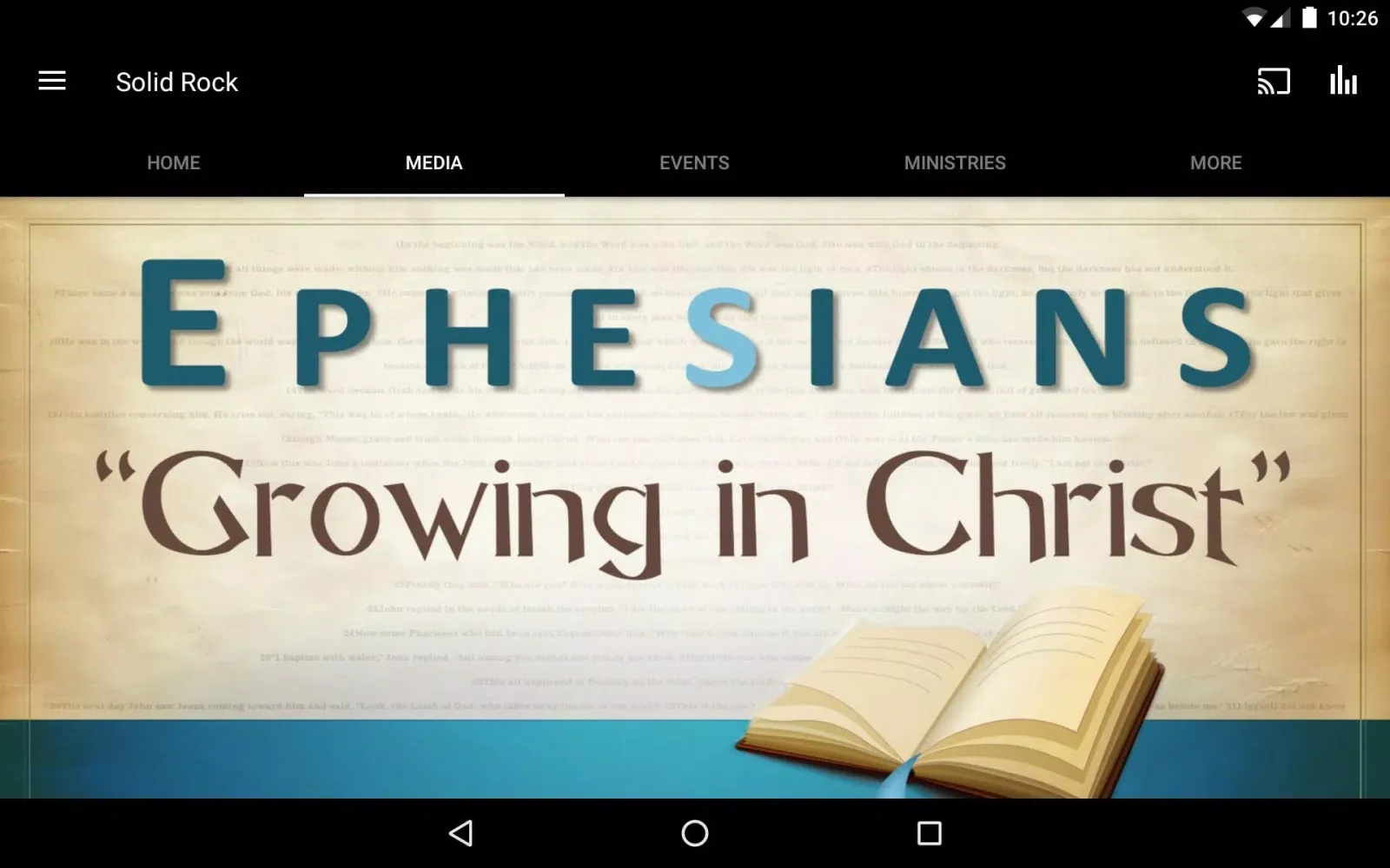 Calvary Chapel Solid Rock Screenshots