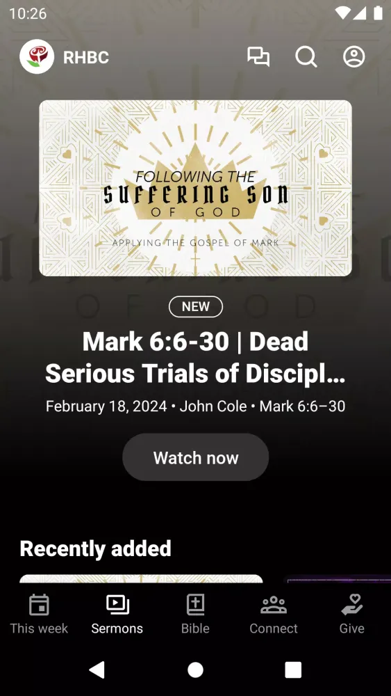 Screenshot di Rose Hill Baptist Church