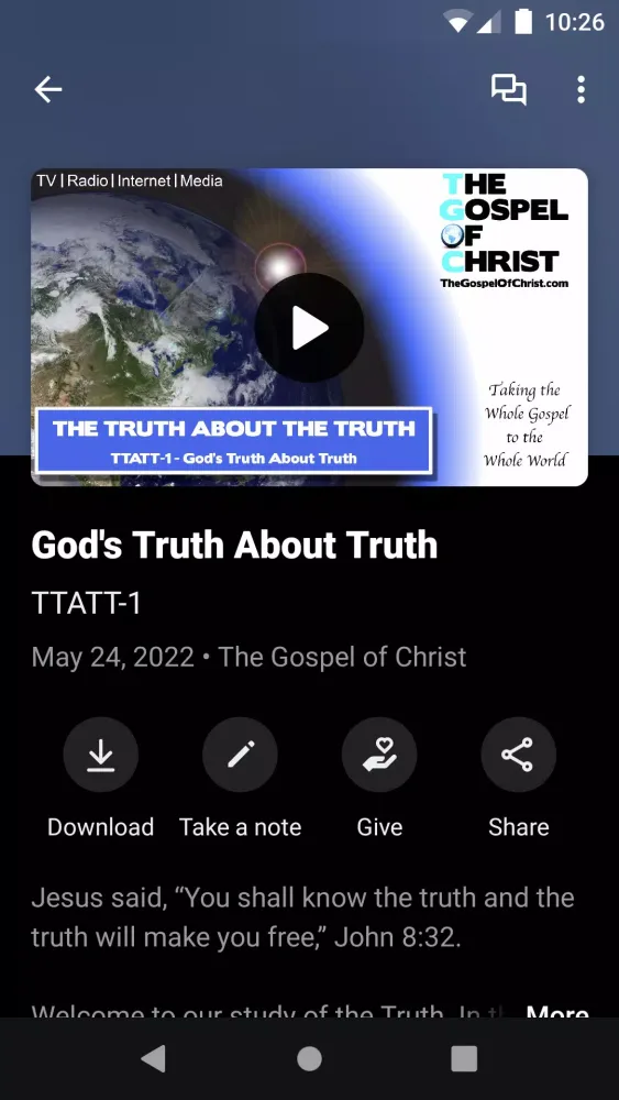 Capturas de pantalla de The Gospel of Christ - TGOC