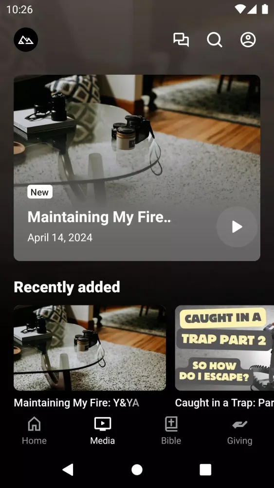 Capturas de pantalla de summit restoration church