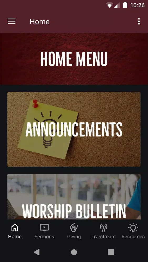 Capturas de pantalla de Cornerstone