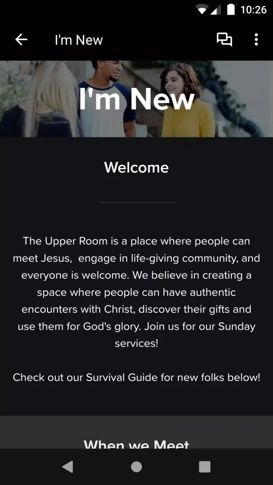 The Upper Room Experience Screenshots
