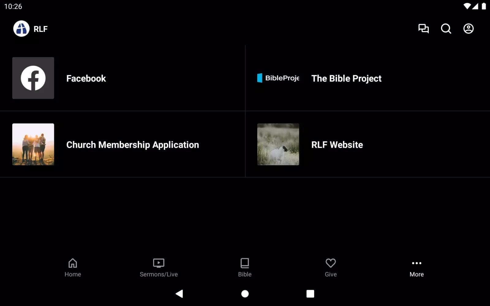 Redeemed Life Fellowship应用截图