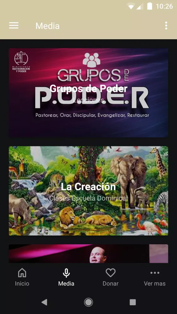 Ministerio Restauracion y Pode應用截圖