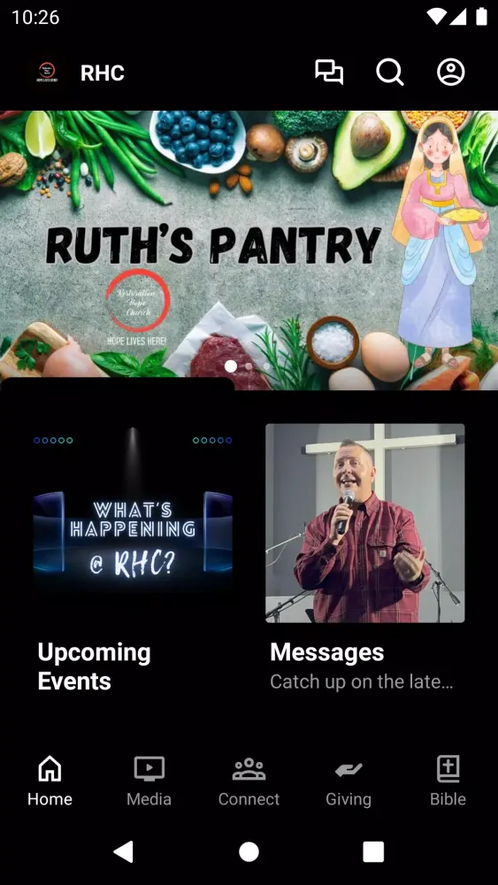 Restoration Hope Church Screenshots