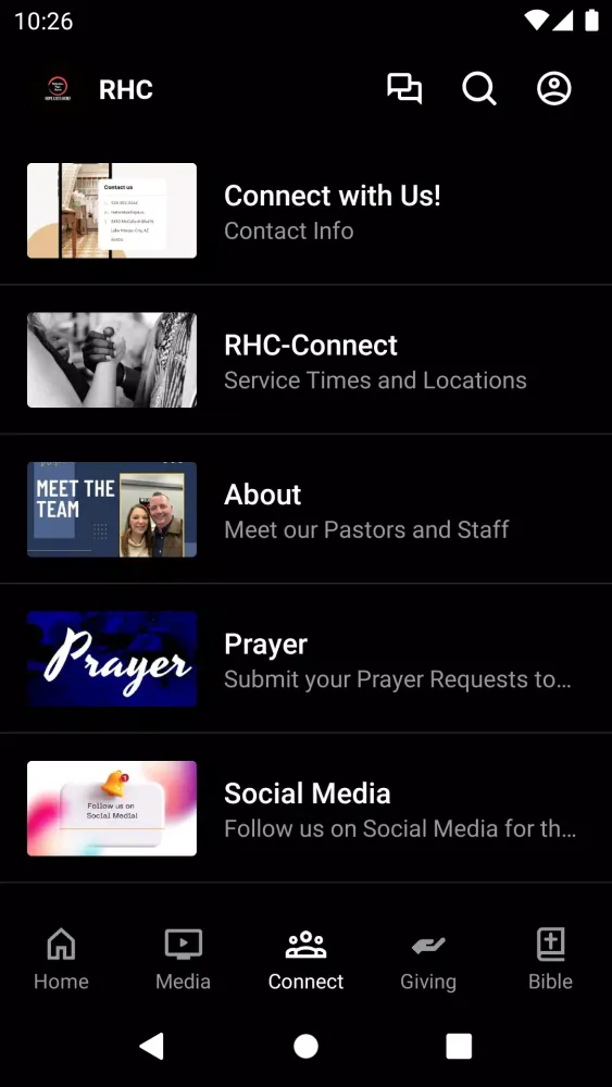 Restoration Hope Church Screenshots