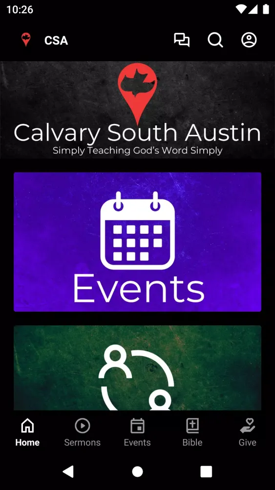 Calvary Chapel South Austin स्क्रीनशॉट