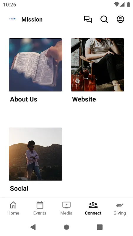 ภาพหน้าจอของ Mission Church AZ