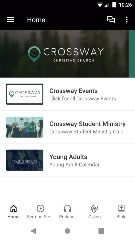 Screenshot di Crossway Christian Church