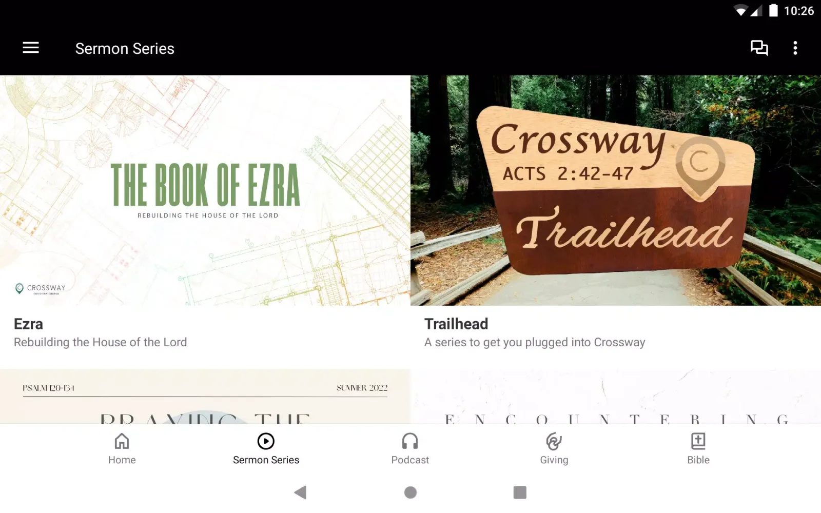 Screenshot di Crossway Christian Church