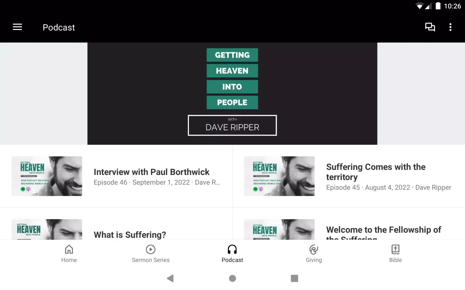 Screenshot di Crossway Christian Church